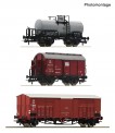 Roco 6600229 FS 3er Set Güterzug Ep.3 