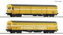 Roco 6600243 Wascosa 2-tlg. Set: Paket-Postwagen Ep.6 