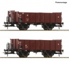 Roco 6600267 DB offene Güterwagen Om12 Set 2tlg. Ep.3 