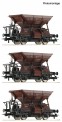 Roco 6600269 DB Talbot-Schotterwagen Set 3tlg. Ep.4 