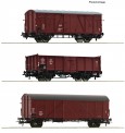 Roco 6600273 PKP Güterwagen div. Set 3tlg. Ep.3 