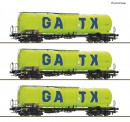 Roco 6600277 GATX 3-tlg. Set: Kesselwagen Ep.6 