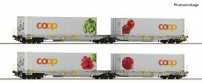 Roco 6600322 RailCare Set 1 Taschenwagen T2000 Ep.6 