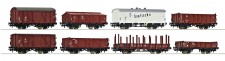 Roco 67127 DR Güterwagen-Set 8-tlg Ep.3 