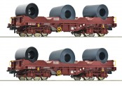 Roco 76338 SNCB Coiltransportwagen Set Ep.5/6