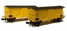 Pirata N-IT-401p FS Spitzdachwagen-Set 2-tlg Ep.5 