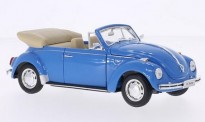 Welly WEL22091B VW Käfer Cabriolet blau 