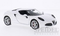Welly WEL24048we Alfa Romeo 4C weiß