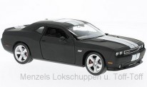 Welly WEL24049MATTBLACK Dodge Challenger SRT matt-schwarz