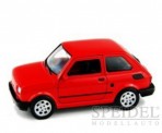 Welly WEL24066RED Fiat 126 rot 