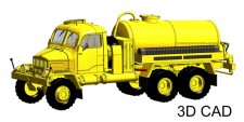 IGRA 66708106 Bausatz: Praga V3S FEK gelb zivil 