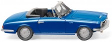Wiking 018649 Glas 1700 GT Cabrio blaumet. 