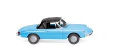 Wiking 020604 Alfa Spider m.Softtop hellblau 