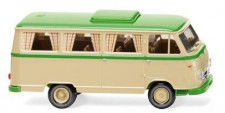 Wiking 027044 Borgward B611 Camper elfenbein/grün 