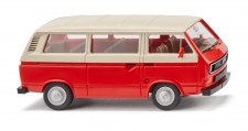 Wiking 029202 VW T3 Bus rot/hellelfenbein