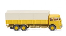 Wiking 047904 Büssing 12.000 Pritsche/Pl. gelb 