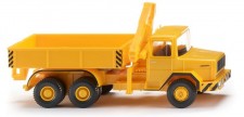 Wiking 050404 Magirus Deutz Schwerlast-SZM gelb 