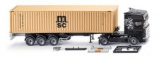 Wiking 052349 Scania R09 40ft Container-SZ MSC 