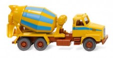 Wiking 068207 Volvo N10 Betonmischer gelb/blau 