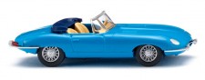 Wiking 081707 Jaguar E-Type Roadster blau 