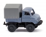 Wiking 097205 Unimog U411 Pritsche taubenblau 