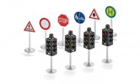 Siku 5597 Ampel m. Verkehrsschildern 