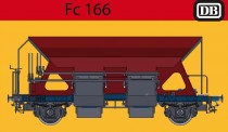 Exact-train 20081 DB Schotterwagen FC166 Ep.4a 