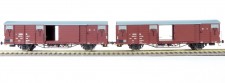 Exact-train 20464 DR ged. Güterwagen Glmms Set 2-tlg. Ep.4 
