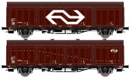 Exact-train 20823 NS ged. Güterwagen Hbis Set 2-tlg. Ep.4c 