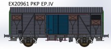 Exact-train 20961 PKP gedeckter Güterwagen Ggs Ep.4 