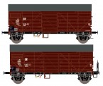 Exact-train 23642 DR gedeckter Guterwagen-Set 2-tlg. Ep.4 