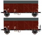Exact-train 23643 DR gedeckter Guterwagen-Set 2-tlg. Ep.4 