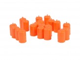 Mafen 22233 Butangasflaschen (20 St.) - Orange 