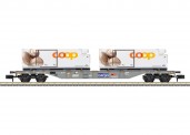 Trix 15496 SBB Containertragwagen "COOP" Ep.6 