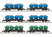 Trix 18301 TRANSPORTSERVIS Wagen-Set 6tlg. Uacs Ep6 