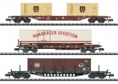 Trix 18702 DB Containerwagen-Set 3-tlg. Ep.4 