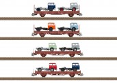 Trix 24190 Rungenwagen-Set DR 