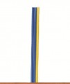 Brawa 32392 Flachbandlitze 0,14mm 25m blau/blau/gelb 