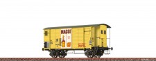 Brawa 47895 SBB ged. Güterwagen K2 "Maggi" Ep.2 