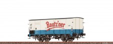 Brawa 49714 DR Bautzner gedeckter Güterwagen Ep.4 