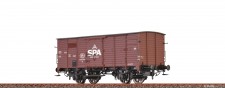 Brawa 49886 SNCB gedeckter Güterwagen G10 "SPA" Ep.3 