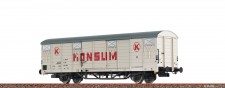 Brawa 49931 DR ged. Güterwagen Gbs1500 "Konsum" Ep.4 