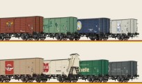 Brawa 50936 Güterwagen-Set Traditionsmarken Ep.3 