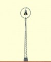 Brawa 84027 Gittermastleuchte mit Ring LED 
