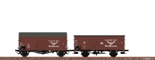 Brawa B2001 DR Max Neumann Güterwagen-Set 2-tlg Ep.3