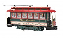 Bachmann USA 25129 Closed Street Car - Merry Christmas 