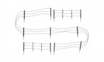 Woodland WA2980 Barbed Wire Fence 