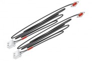 Woodland WJP5739 Red Stick-on LED Lights 