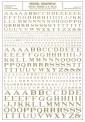 Woodland WMG703 Aufreibebuchstaben, gold 