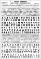 Woodland WMG751 Buchstaben, Schablonen & Blockschrift 